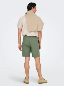 ONSLINUS Regular Fit Lin Shorts