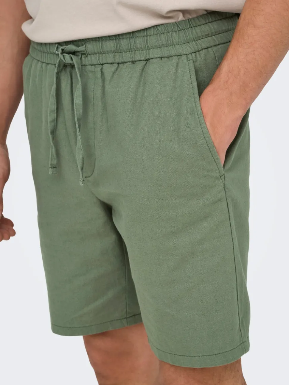 ONSLINUS Regular Fit Lin Shorts
