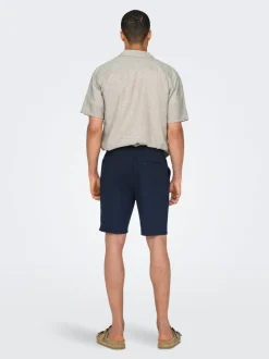 ONSLINUS Regular Fit Lin Shorts