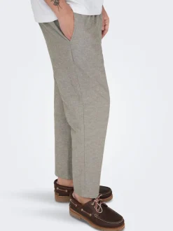 ONSLINUS Tapered Fit Lin Jogger