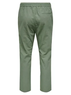 ONSLINUS Tapered Fit Lin Jogger