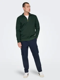 ONSLINUS Tapered Fit Lin Pantalon cargo
