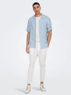 ONSLINUS Tapered Fit Lin Jogger