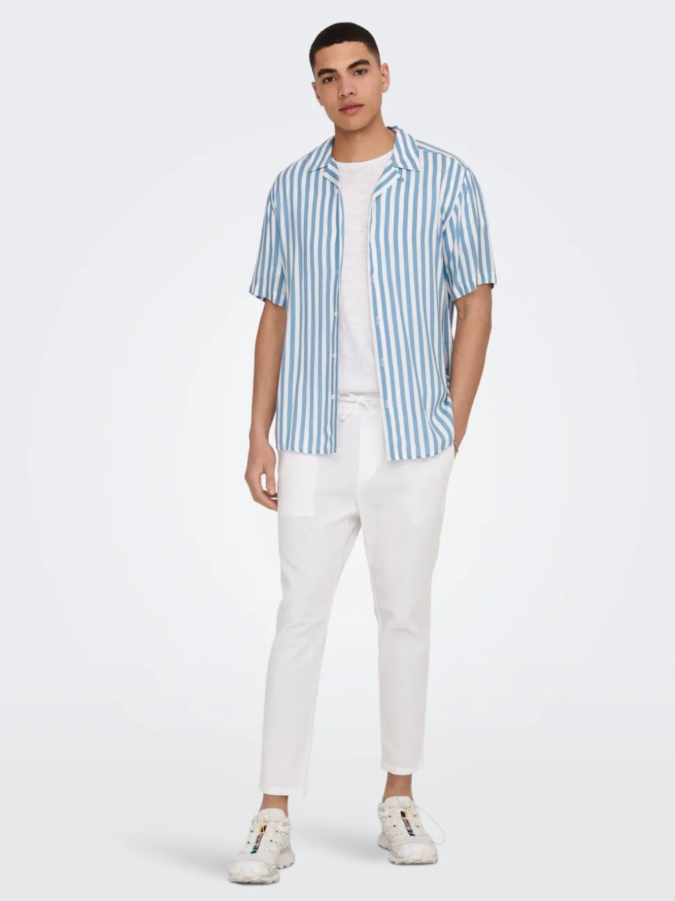 ONSLINUS Tapered Fit Lin Jogger