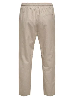 ONSLINUS Tapered Fit Lin Jogger
