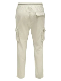 ONSLINUS Tapered Fit Lin Pantalon cargo