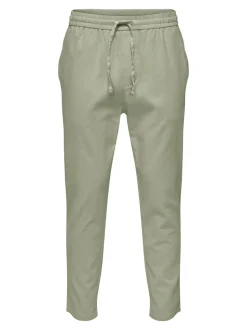 ONSLINUS Tapered Fit Lin Jogger