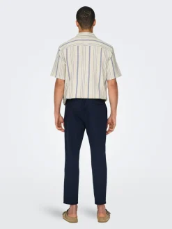 ONSLINUS Tapered Fit Lin Jogger