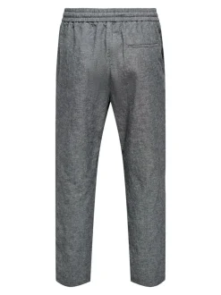 ONSLINUS Tapered Fit Lin Jogger