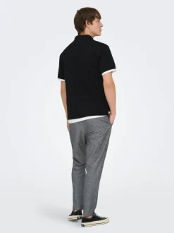 ONSLINUS Tapered Fit Lin Jogger