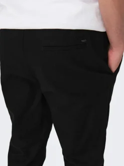 ONSLINUS Tapered Fit Lin Jogger