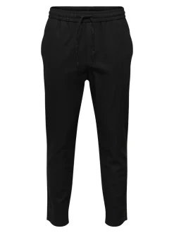 ONSLINUS Tapered Fit Lin Jogger