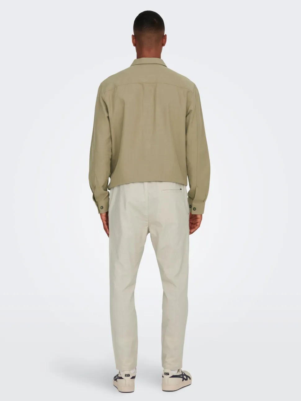 ONSLINUS Tapered Fit Lin Jogger