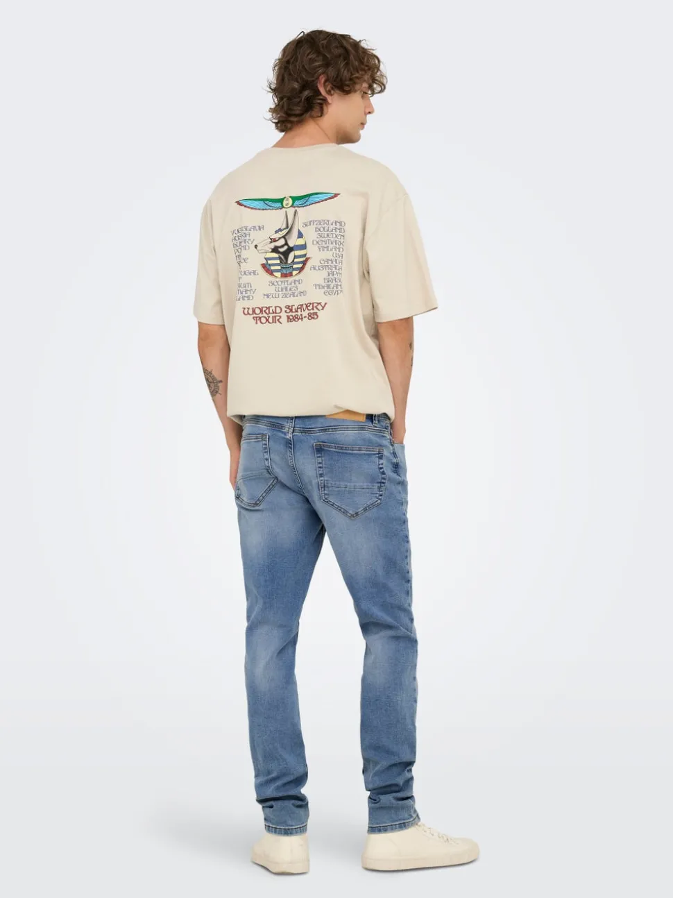 ONSLOOM Taille basse Slim Fit Jeans