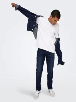ONSLOOM Taille moyenne Slim Fit Jeans