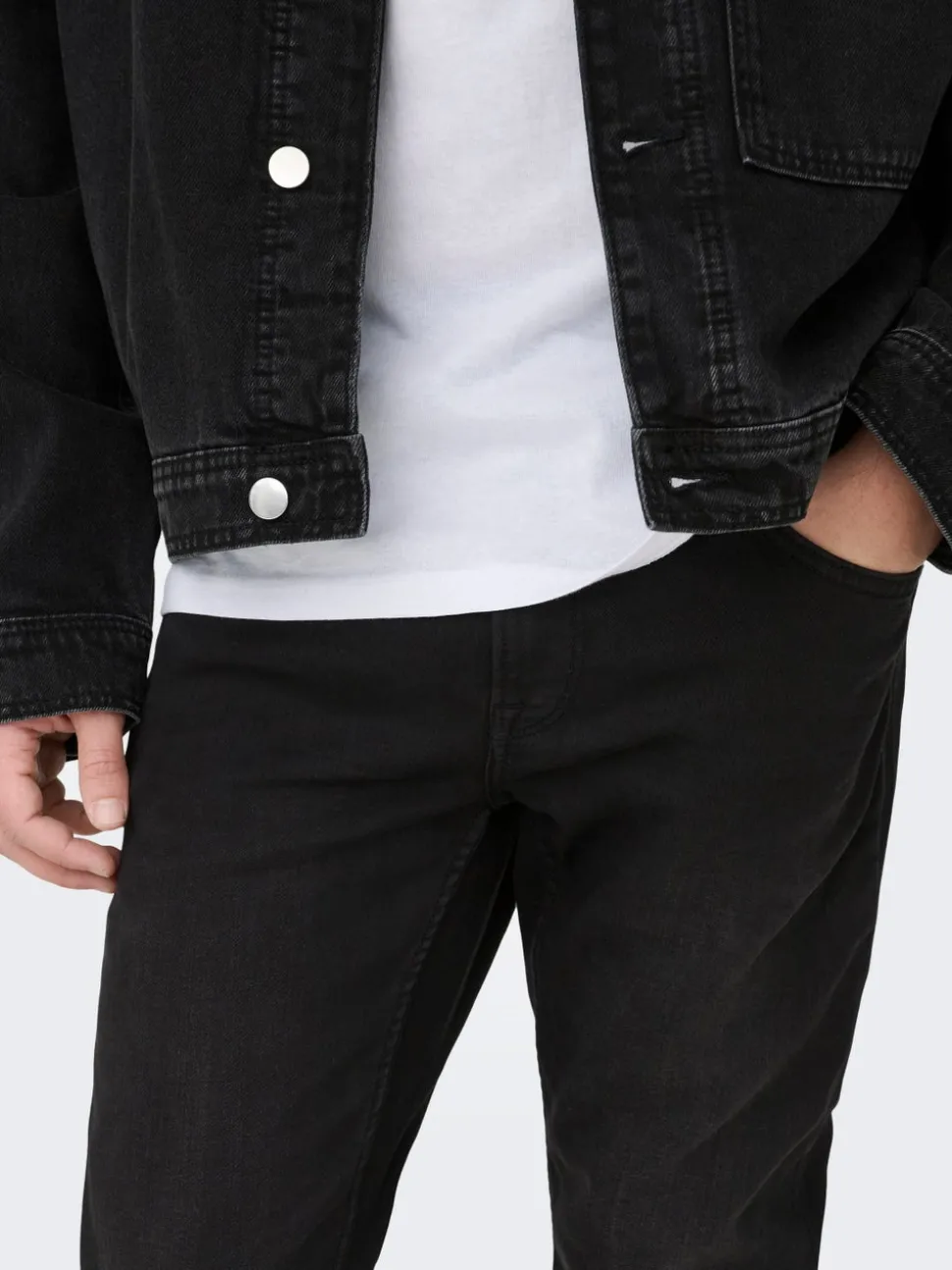 ONSLOOM Taille moyenne Slim Fit Jeans