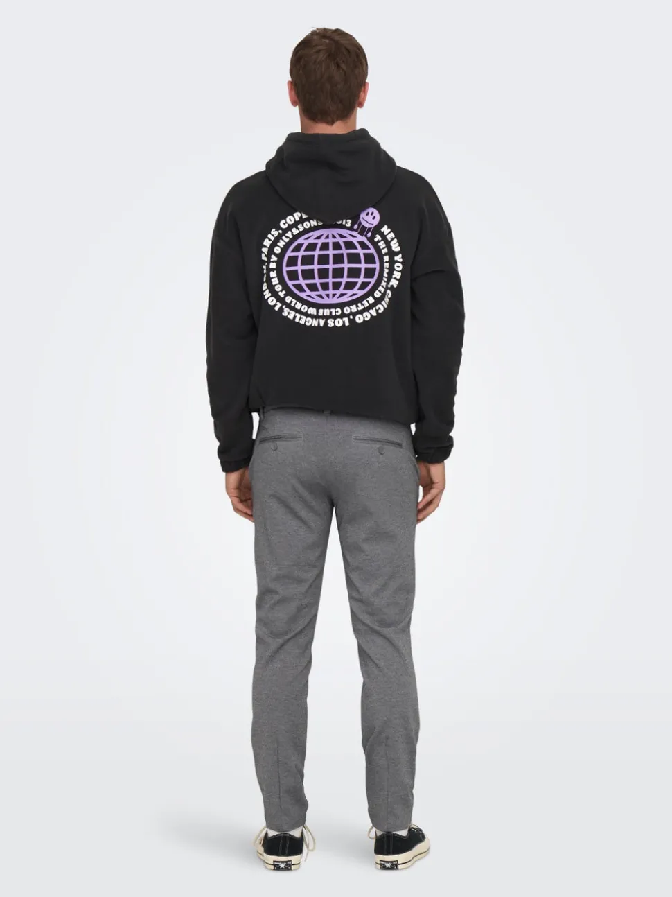ONSMARK Tapered fit - Cropped Pantalon chino