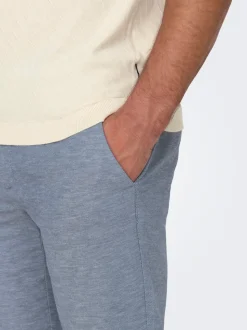 ONSMARK Tapered Fit Lin Pantalon chino