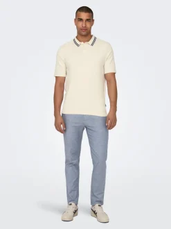 ONSMARK Tapered Fit Lin Pantalon chino