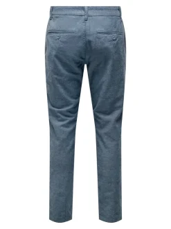 ONSMARK Tapered Fit Lin Pantalon chino