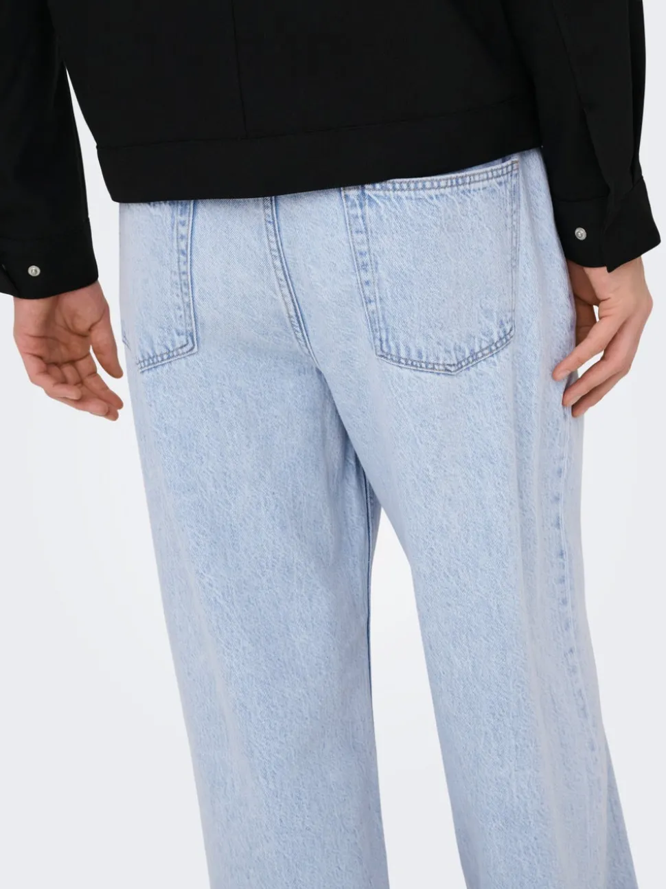 ONSREMI Taille moyenne Coupe barrel Jeans