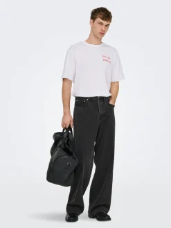 ONSREMI Taille moyenne Coupe barrel Jeans