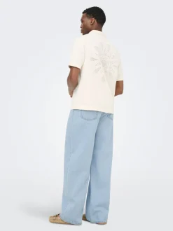 ONSREMI Taille moyenne Wide Leg Fit Jeans