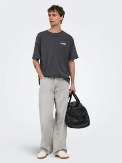 ONSREMI Taille moyenne Wide Leg Fit Jeans