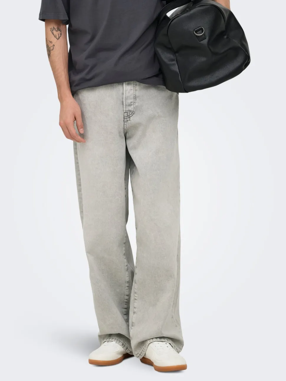ONSREMI Taille moyenne Wide Leg Fit Jeans