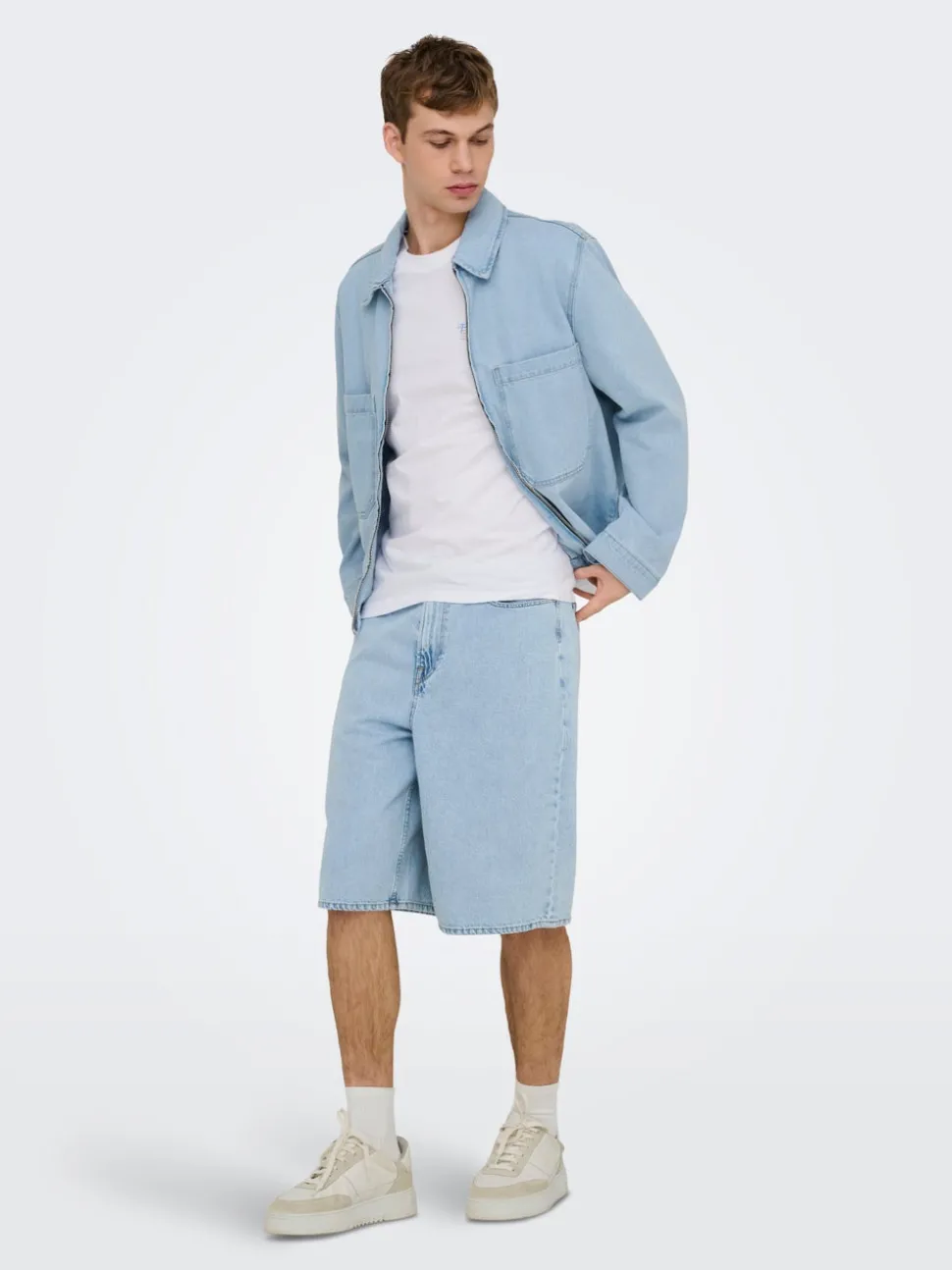 ONSREMI Taille moyenne Wide Leg Fit Shorts