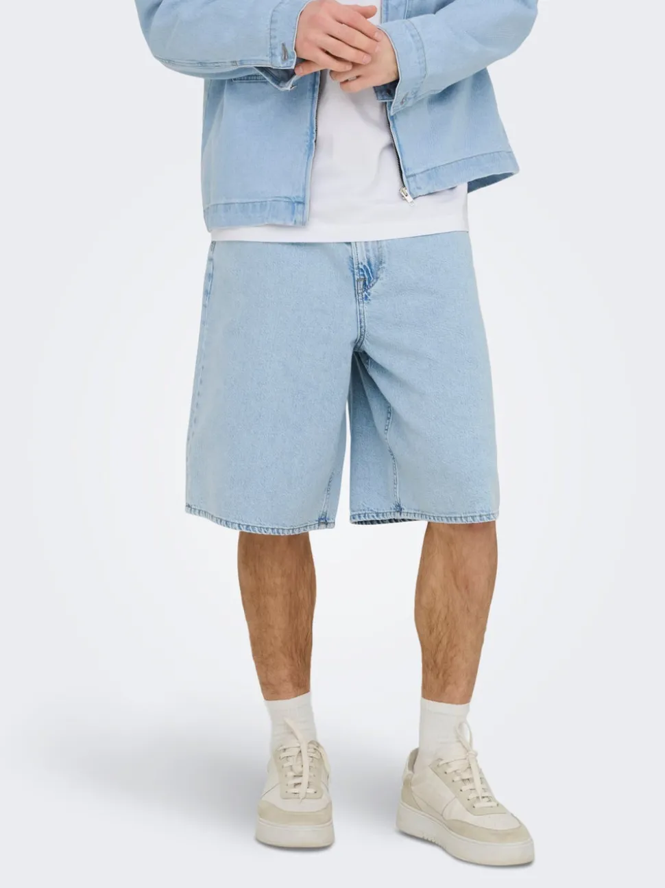 ONSREMI Taille moyenne Wide Leg Fit Shorts