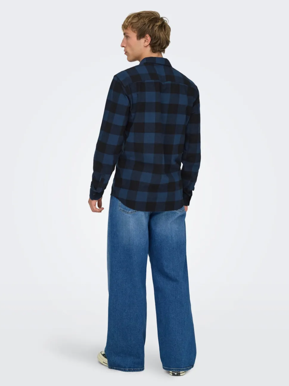 ONSREMI Taille moyenne Wide Leg Fit Stretch Jeans