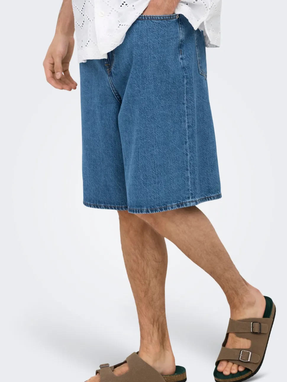 ONSREMI Taille moyenne Wide Leg Fit Shorts