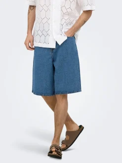 ONSREMI Taille moyenne Wide Leg Fit Shorts