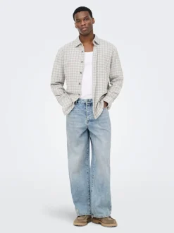ONSREMI Taille moyenne Wide Leg Fit Jeans