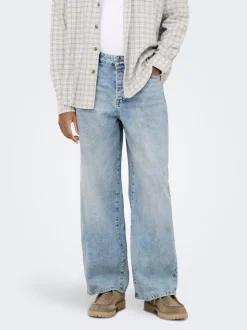ONSREMI Taille moyenne Wide Leg Fit Jeans