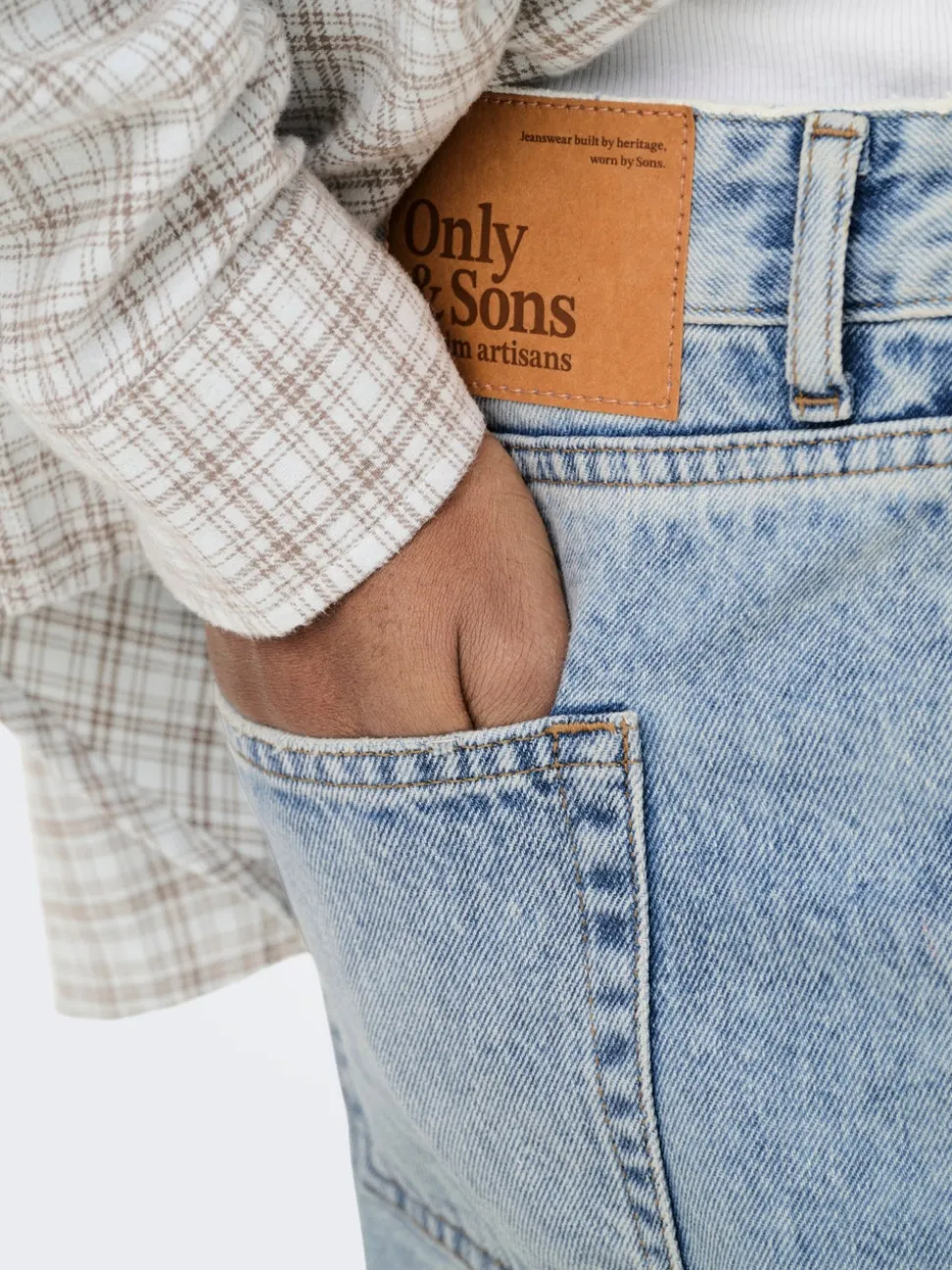 ONSREMI Taille moyenne Wide Leg Fit Jeans
