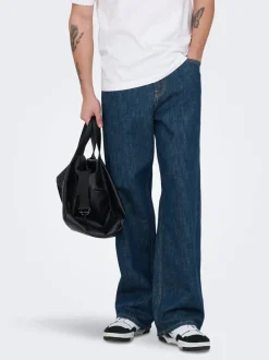 ONSREMI Taille moyenne Wide Leg Fit Jeans