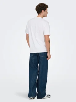 ONSREMI Taille moyenne Wide Leg Fit Jeans