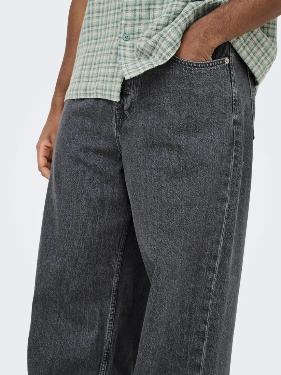 ONSREMI Taille moyenne Wide Leg Fit Jeans