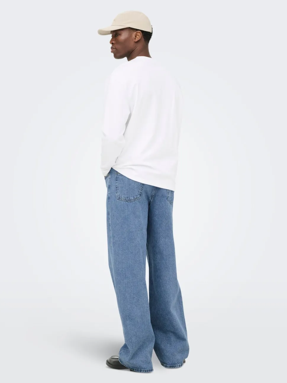 ONSREMI Taille moyenne Wide Leg Fit Jeans