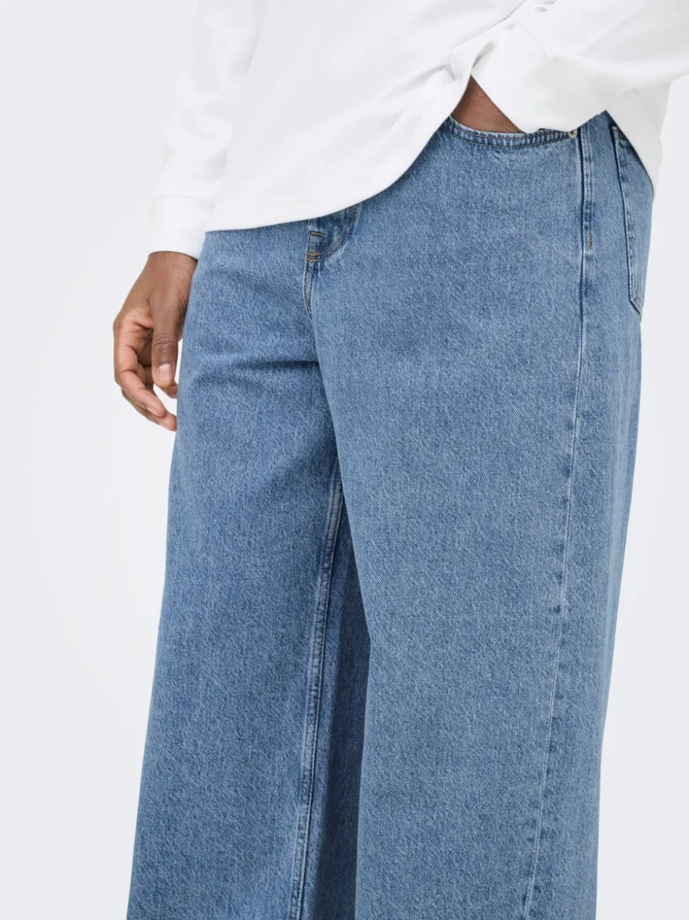 ONSREMI Taille moyenne Wide Leg Fit Jeans