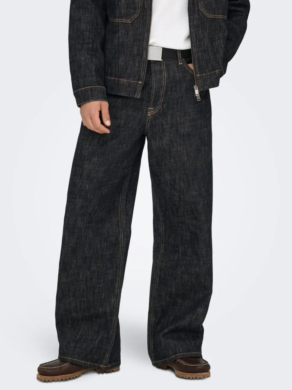 ONSREMI Taille moyenne Wide Leg Fit Jeans