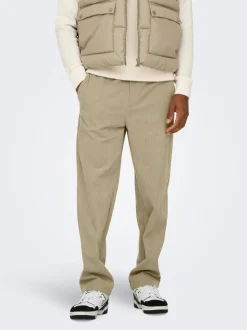 ONSSINUS Loose Fit Pantalon à jambe large