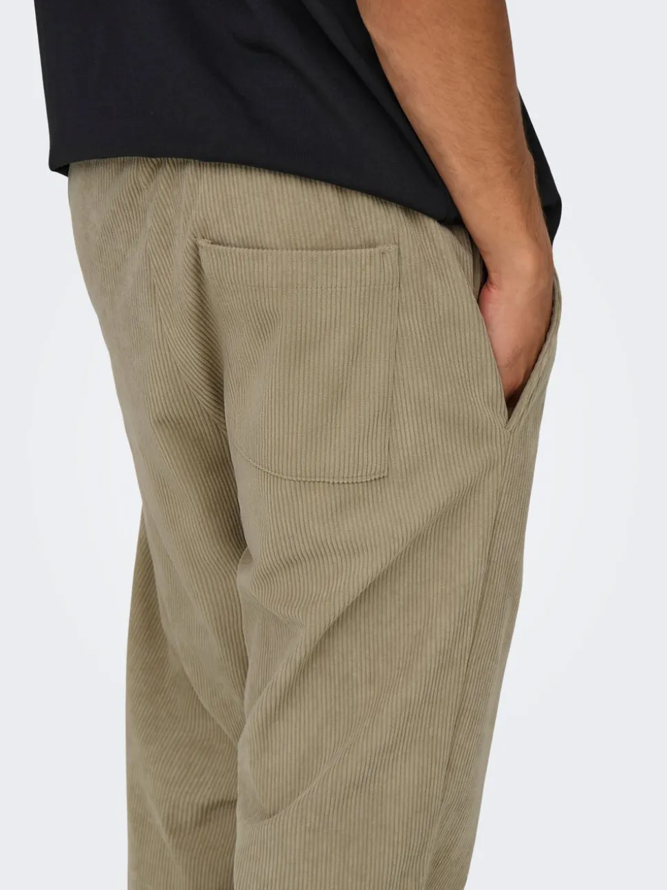 ONSSINUS Loose Fit Pantalon à jambe large