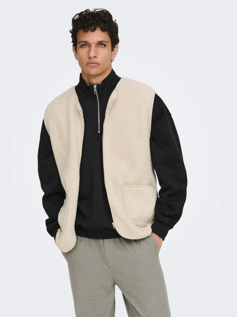 ONSTONY Gilet en polaire