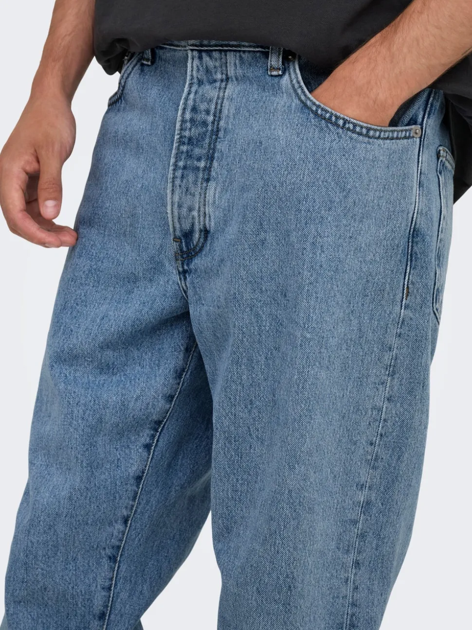 ONSTYE Taille haute Tapered Fit Jeans