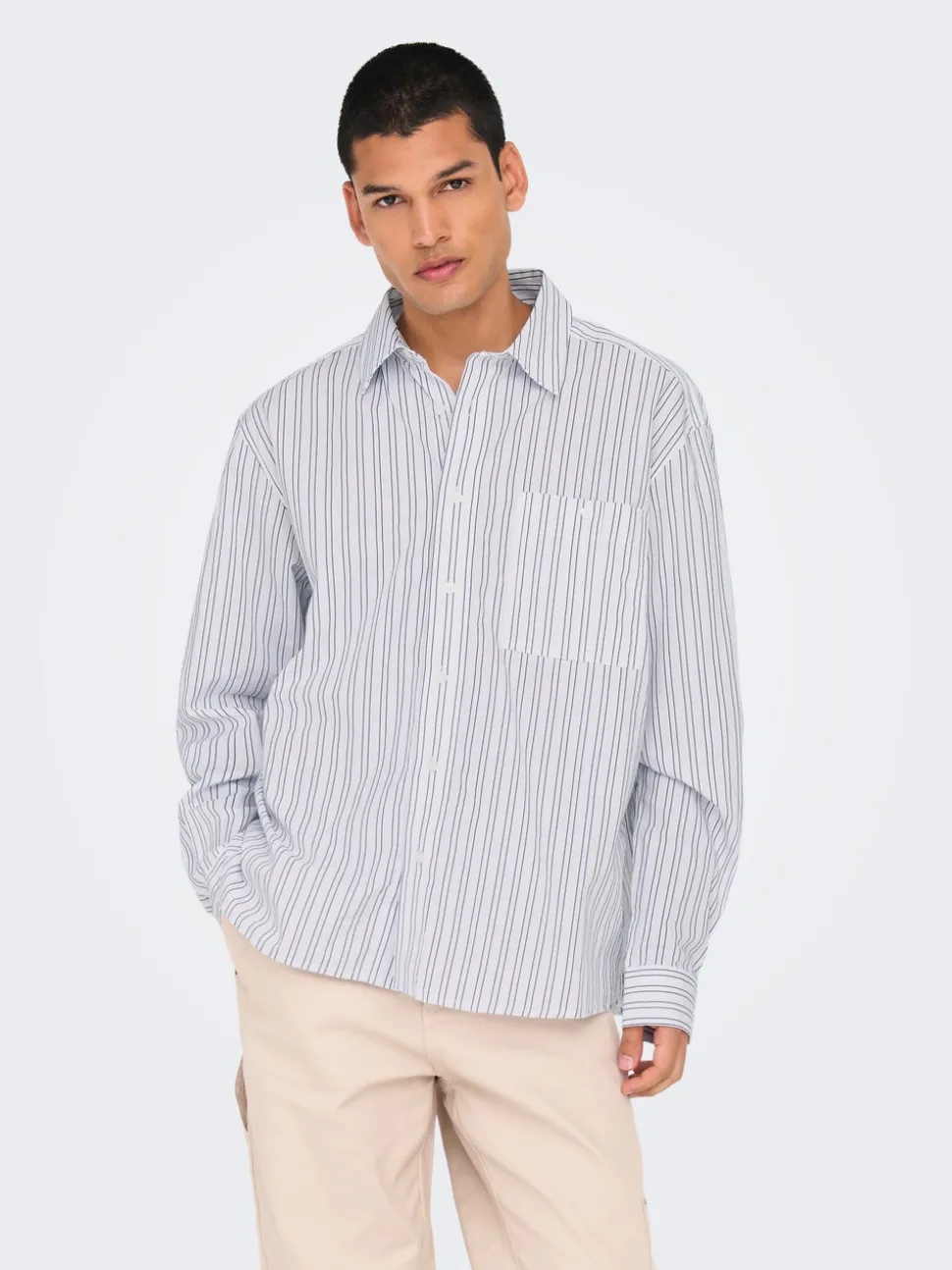 ONSWALTER Chemise en popeline