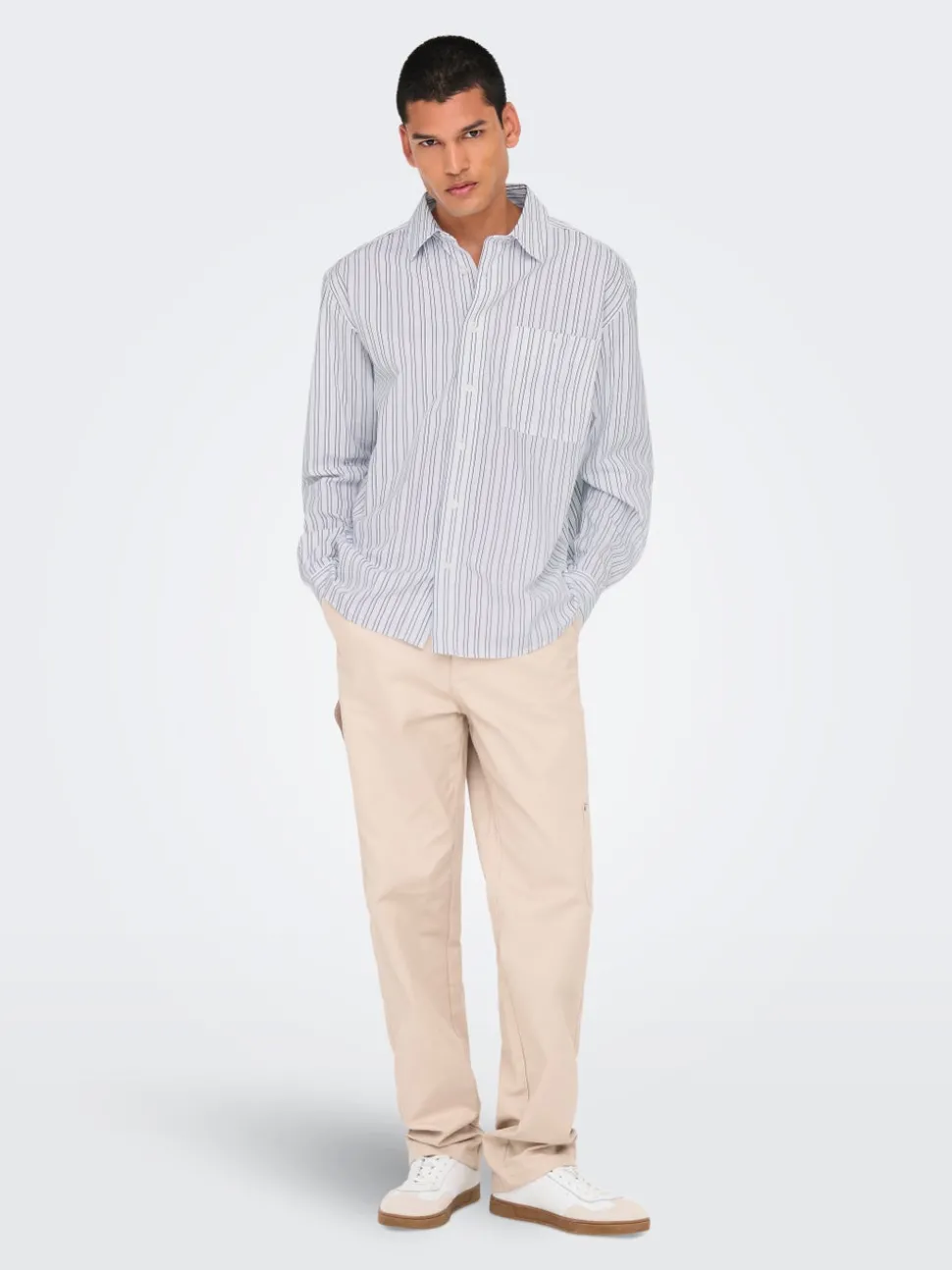 ONSWALTER Chemise en popeline