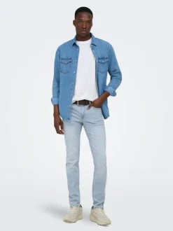 ONSWARP Taille basse Skinny Fit Jeans
